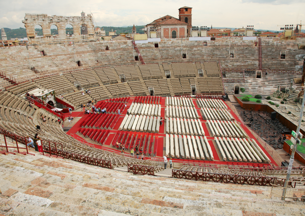 Interno dell’Arena di Verona