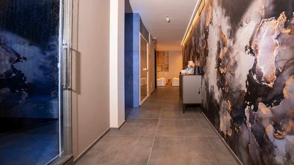 SPA interiors at Villa Balis Crema near Verona